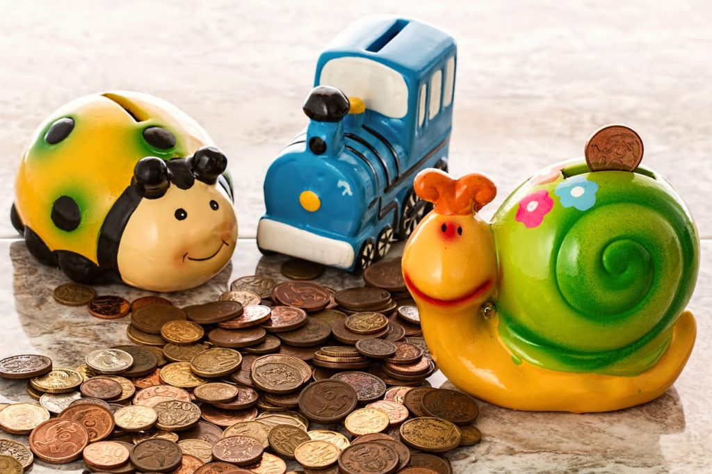 Kids Money Piggy Bank Earn Money by Working