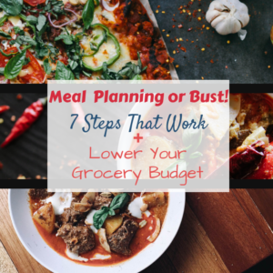 Lower Your Grocery Budget With Healthy Meal Planning