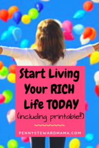 Live a Rich Fulfilling Life